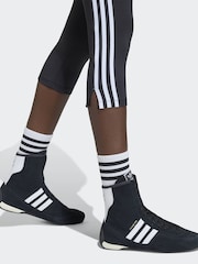 adidas Originals Black/White Capri Trousers - Image 4 of 4