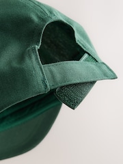 Forest Green Canvas Cotton Cap 1-16 Years (3mths-16yrs) - Image 4 of 4