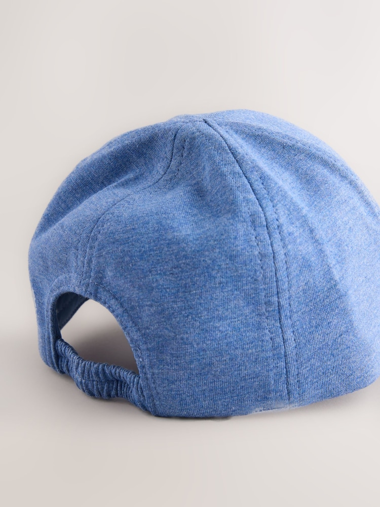 Pale Blue Jersey Marl Cap (3mths-13yrs) - Image 3 of 3