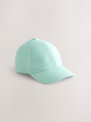 Mint Green Jersey Cotton Cap (3mths-13yrs) - Image 1 of 3