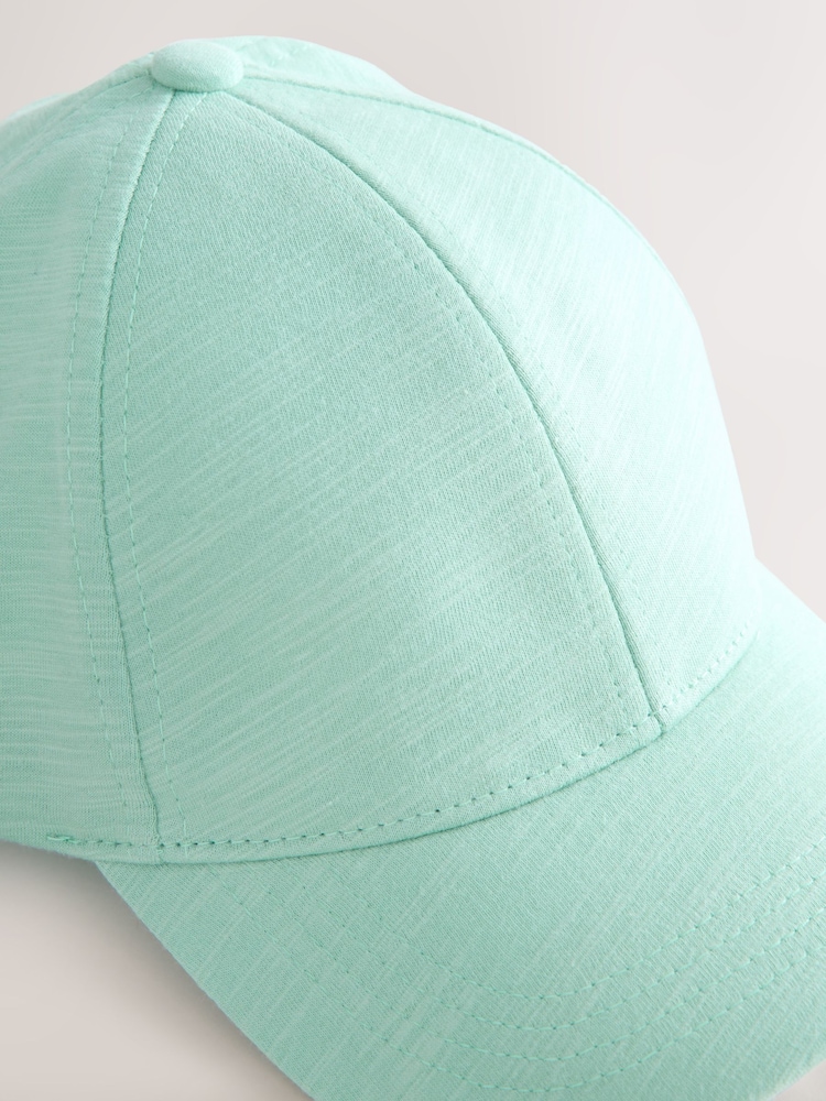 Mint Green Jersey Cotton Cap (3mths-13yrs) - Image 2 of 3