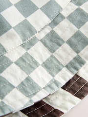 Grey/White Reversible Bucket Hat (3mths-16yrs) - Image 5 of 5