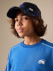 Black/Blue Lightning Bolt - Baseball-Cap (3–16 Jahre) - Bild 2 von 5