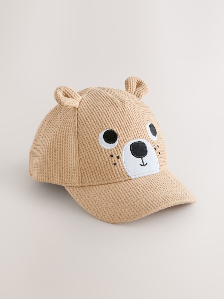Stone Bear 3D Cap (3mths-10yrs) - Image 1 of 3