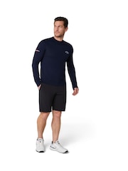 Callaway Golf Blue Uk Long Sleeve Crew Neck Sweater - Image 4 of 5