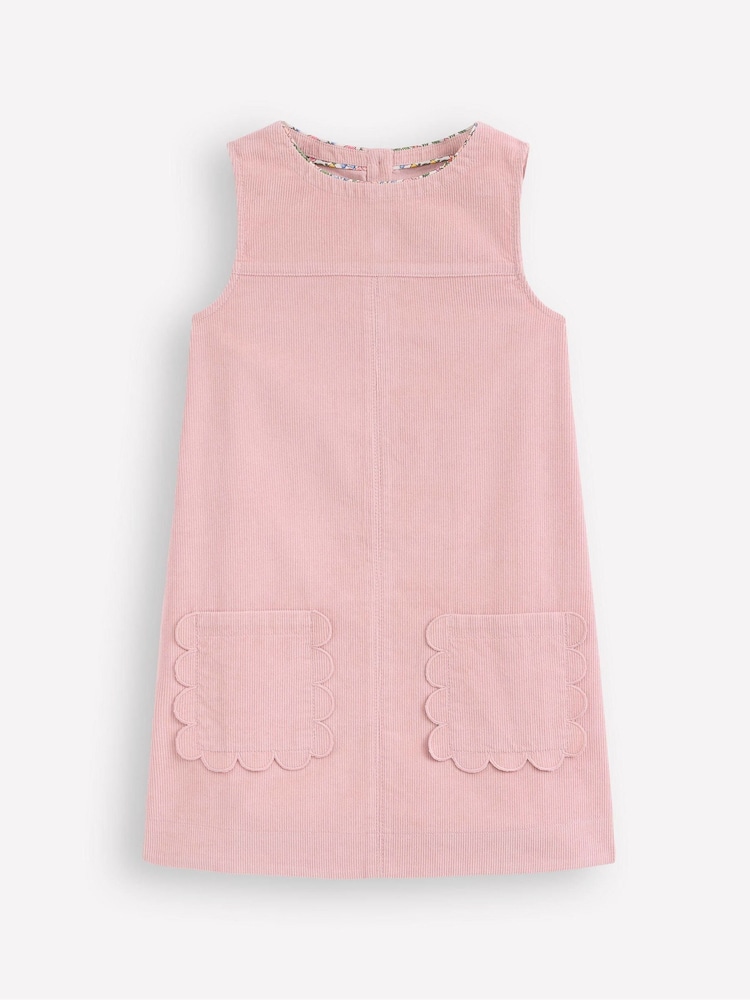 Boden Pink Saffy Cord Pinafore Dress - Image 2 of 3