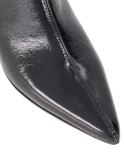 Schwarz - Dune London Pami Stiefel mit Blockabsatz und spitzer Zehenpartie - Bild 7 von 7