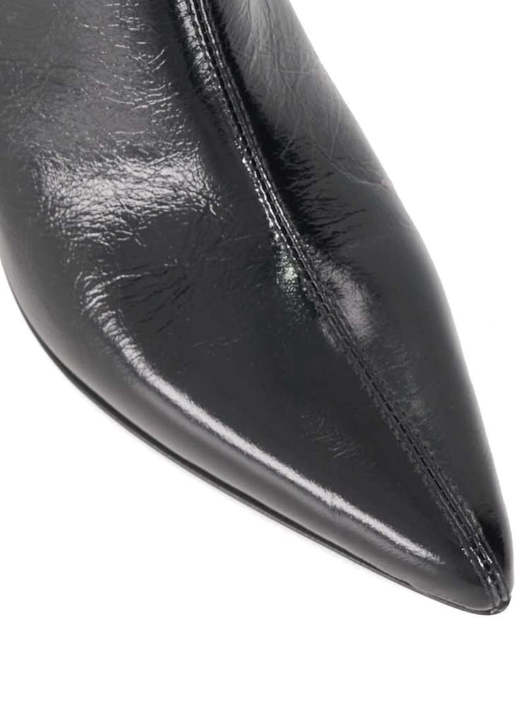 Schwarz - Dune London Pami Stiefel mit Blockabsatz und spitzer Zehenpartie - Bild 7 von 7