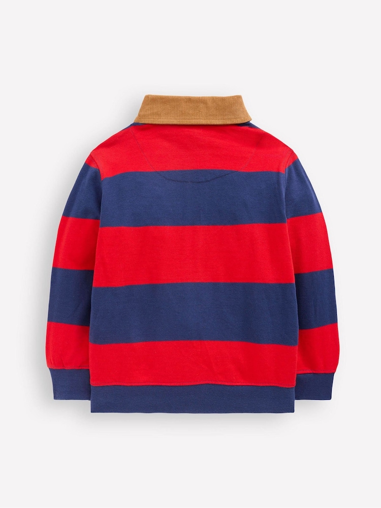 Boden White Collared Sweatshirt - Image 2 of 3