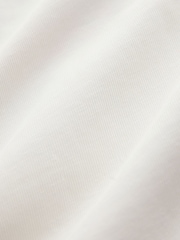 White Pickleball Relaxed Fit Graphic Print Heavy Weight T-Shirt - Image 4 of 4