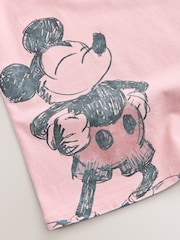 ורוד - Mickey Mouse Oversized License Graphic T-Shirt (3-16yrs) - תמונה 5 מתוך 5