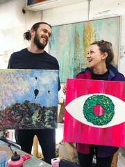 Indytute Abstract Art Weekend Class For One London Gift Experience - Image 1 of 4