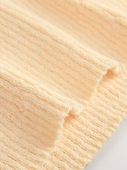 Yellow Towelling Knit V-Neck Vest Top - Image 5 of 6