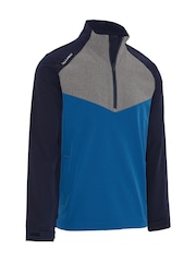 Callaway Apparel Blue Emea Full Zip 1/2 Zip Wind Jacket - Image 3 of 4