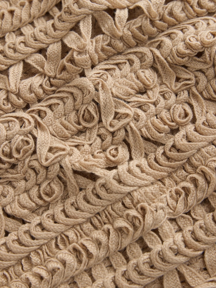 Нейтральный - Crochet Halter Neck Vest Top - Изображение 8 8