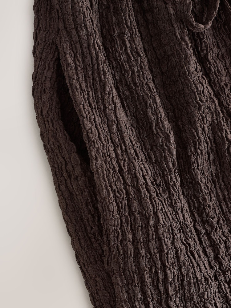 Chocolate Brown Jersey Column Skirt - Image 7 of 7