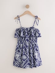 Navy/Blue Jersey Skort Dress - Image 1 of 3