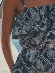 Navy/Asul - Damit na Jersey Skort - Larawan 4 ng 8