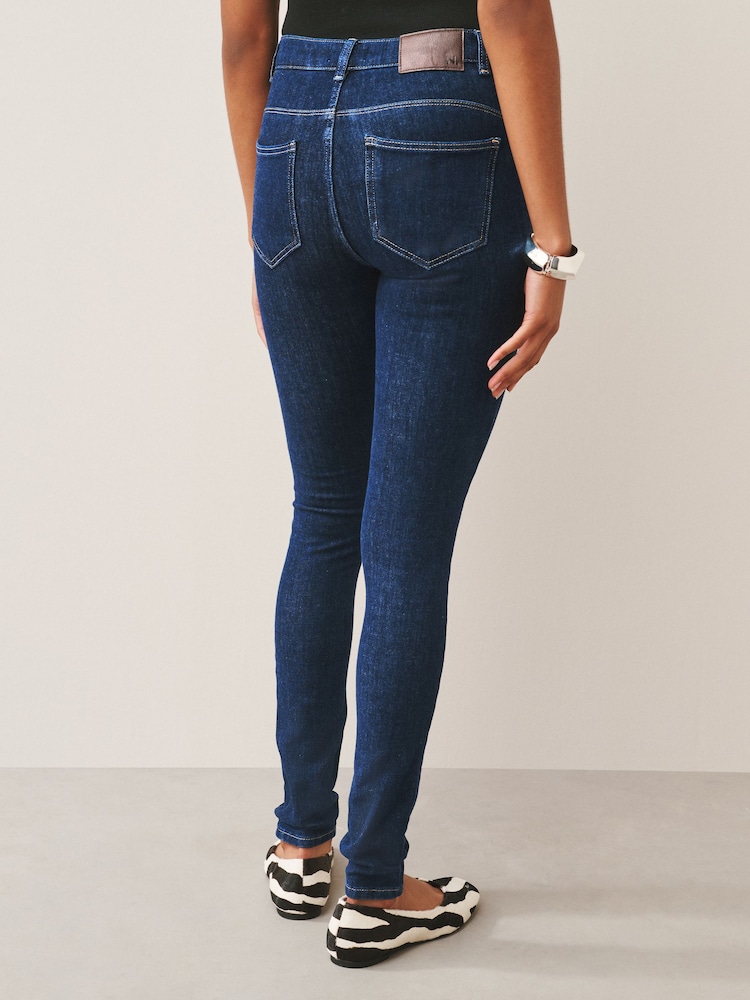 Denim Dark Blue N. Premium Skinny 360° Stretch Jeans - Image 2 of 9 Denim Dark Blue N. Premium Skinny 360° Stretch Jeans - Image 2 of 9