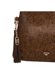 Dune London Brown Sleigh Branded Pouch Wristle - Image 4 of 5