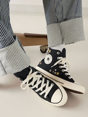 Converse Chuck Taylor Embroidered Florals High Trainers - 圖片 4/6