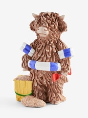 Hamish The Altoland Cow Beach Ornament - Imagen 3 de 3