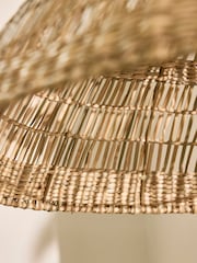 Dibor Natural Fauna Seagrass Dome Easy Fit Ceiling Shade - Image 4 of 5