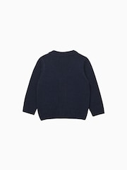 Trotters London Blue Fire Engine Cardigan - Image 2 of 2