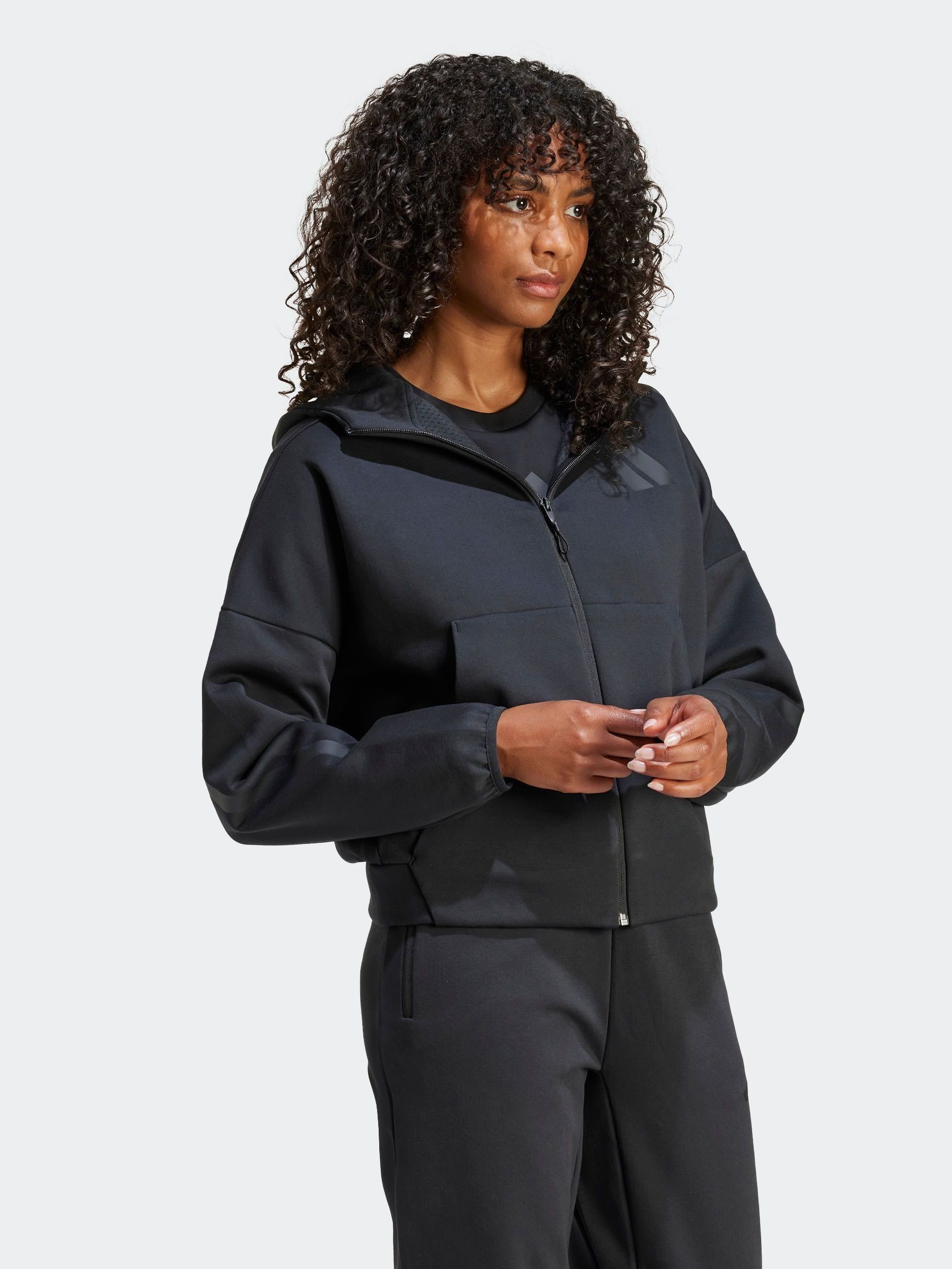 NU'EST ZIP-UP HOODIE ブラック Buy adidas Black Z.N.E. Full-Zip Hoodie from Next USA