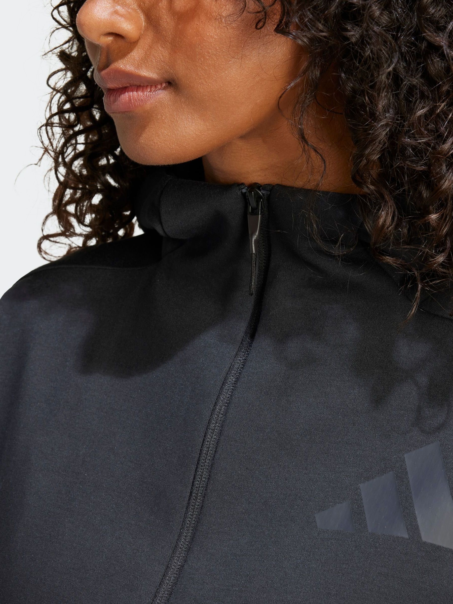 Buy adidas Black Z.N.E. Full-Zip Hoodie from Next USA