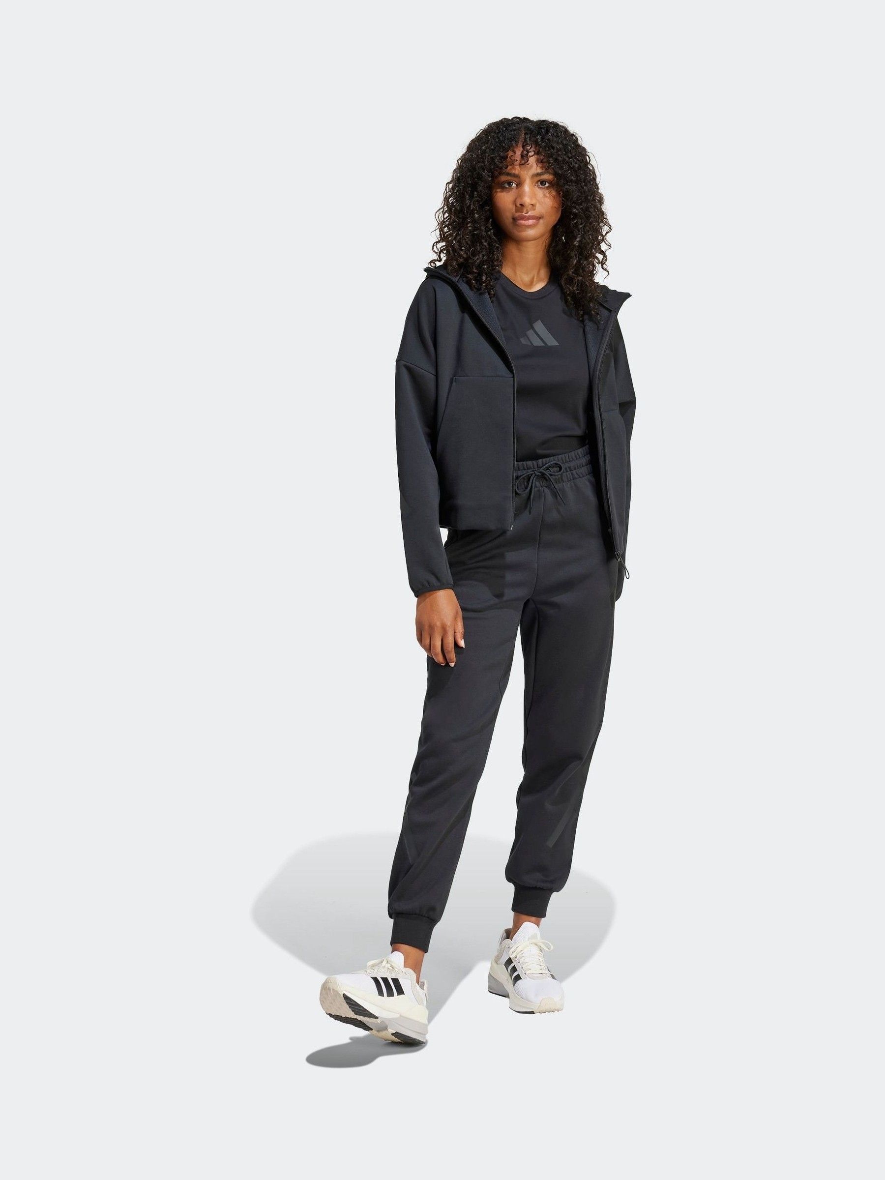 Buy adidas Black Z.N.E. Full-Zip Hoodie from Next USA