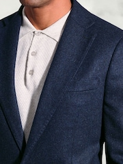 Brook Taverner Blue Cashmere Blend Jacket - Image 2 of 3