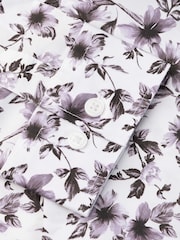 Brook Taverner White Floral Stretch Cotton Shirt - Image 5 of 5