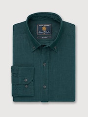 Brook Taverner Green Needlecord Cotton Shirt - Image 3 of 5