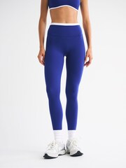 Abercrombie & Fitch Blue SculptLUX 7/8-Length Leggings - Image 1 of 8