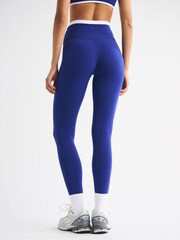 Abercrombie & Fitch Blue SculptLUX 7/8-Length Leggings - Image 5 of 8