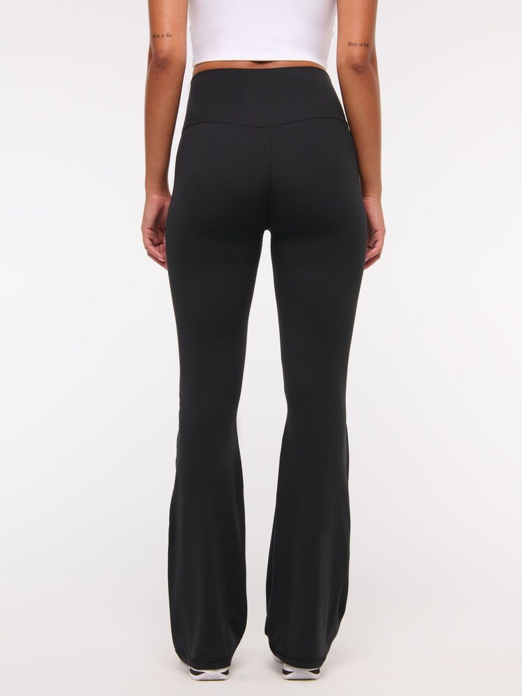 Abercrombie & Fitch Black StudioFLEX Flare Leggings - Image 2 of 7