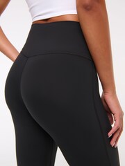 Abercrombie & Fitch Black StudioFLEX Flare Leggings - Image 5 of 7