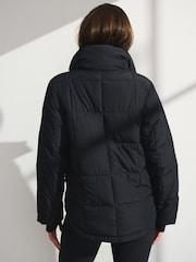 YPB Abercrombie & Fitch Black Puffer Jacket - Image 2 of 8