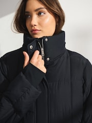 YPB Abercrombie & Fitch Black Puffer Jacket - Image 6 of 8