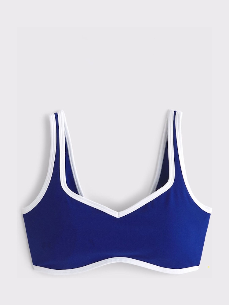 YPB Abercrombie & Fitch Blue YPB studioFLEX Sports Bra - Image 6 of 6