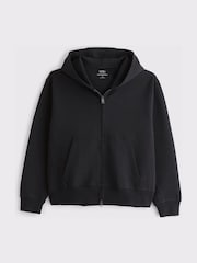 YPB Abercrombie & Fitch Black Neoknit Max Popover Hoodie - Image 6 of 6