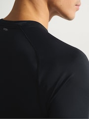 YPB Abercrombie & Fitch Black Sweat WIK Long Sleeve T-Shirt - Image 5 of 7