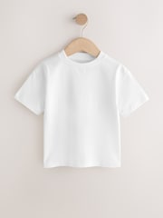 White/Blue/Orange/Green/Purple Acid Wash Relaxed Fit Short Sleeve T-Shirts 5 Pack (3mths-7yrs) - Image 2 of 9