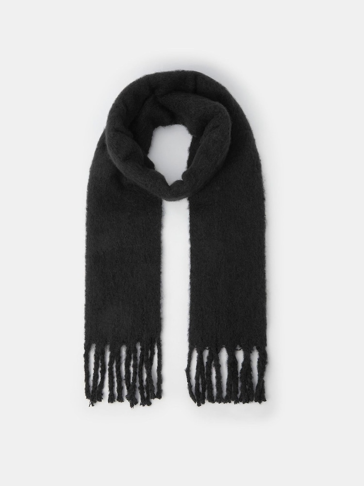 Accessorize Black Super Soft Plain Scarf - Image 1 of 2
