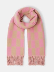 Accessorize Checkerboard Blanket Scarf - صورة 1 من 1