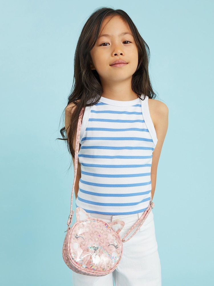 Angels By Accessorize Girls Sequin Cat Cross-Body Bag - صورة 3 من 3 Angels By Accessorize Girls Sequin Cat Cross-Body Bag - صورة 3 من 3