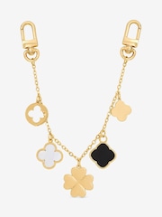 Mood Gold Plated Clover Double Clip Bag Charm - Image 2 of 4