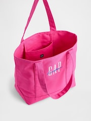 Rosa - Bolso tote de lona con logo de Gap London - Imagen 3 de 3
