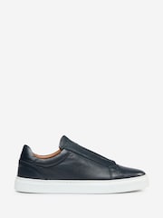 Oliver Sweeney Blue Perforated Lace Free Trainers - Image 1 of 5
